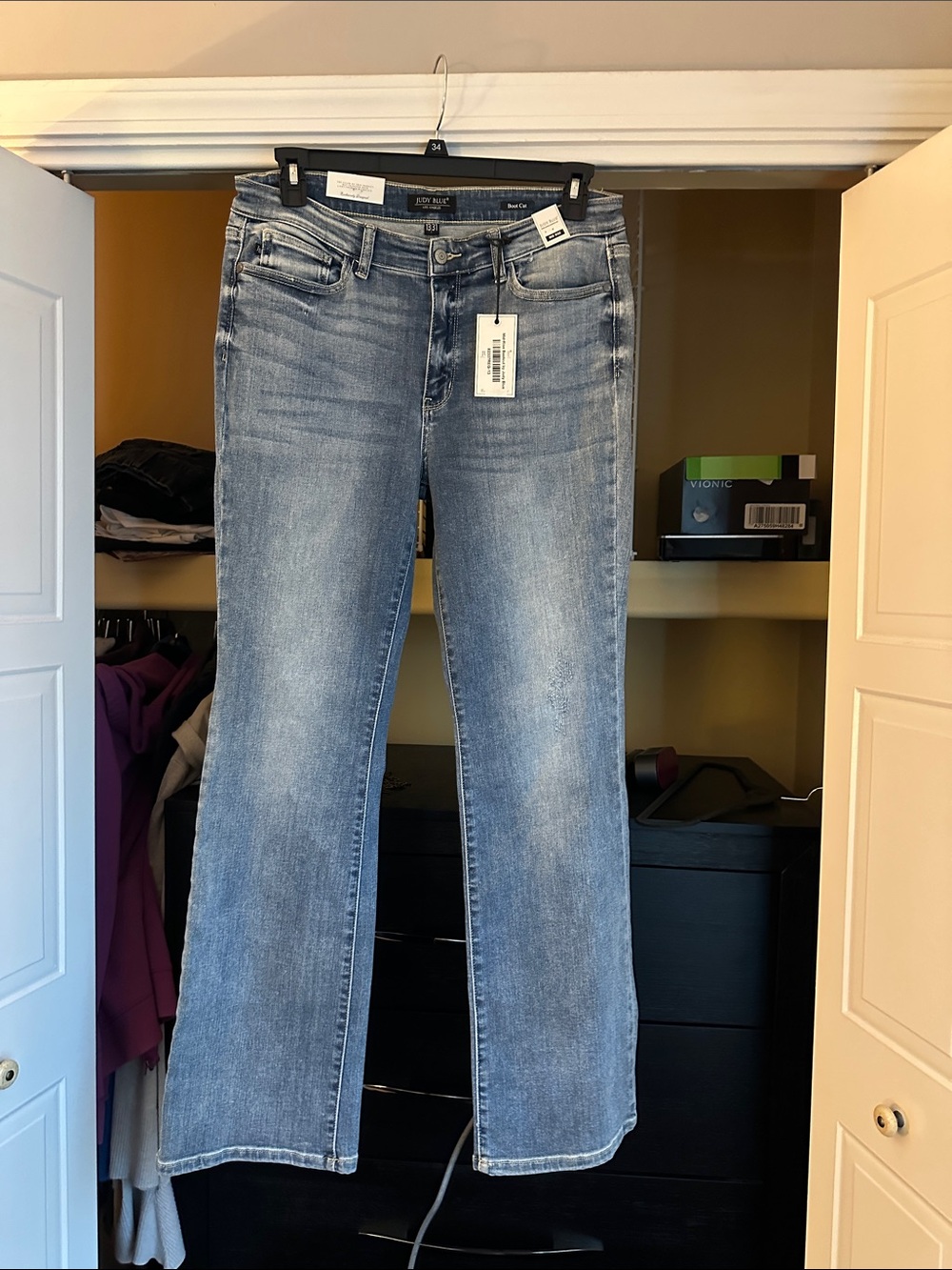 Judy Blue Light Blue Flare Jeans